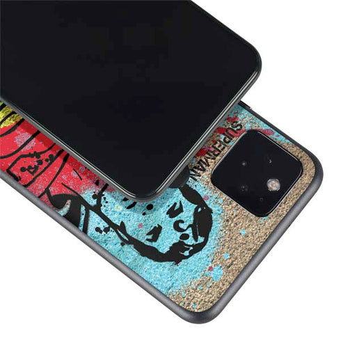 DC Comics Superman Color Splatter Google Pixel 5 Skin